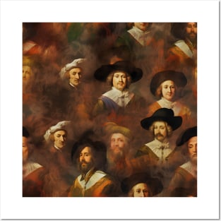 Rembrandt Paintings Mashup Posters and Art